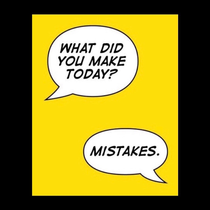 learn from your mistakes
